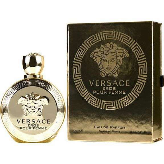 Versace Eros Pour Femme by Gianni Versace Eau de Parfum Spray 3.4 oz