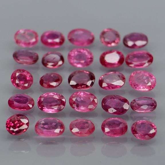 Heated only! 3.35ct natural violet pink Ruby set