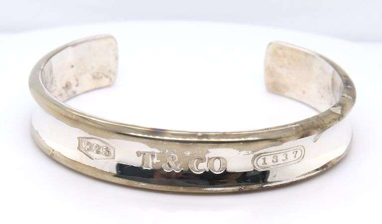 Tiffany & Co 1837 Wide Cuff Bangle
