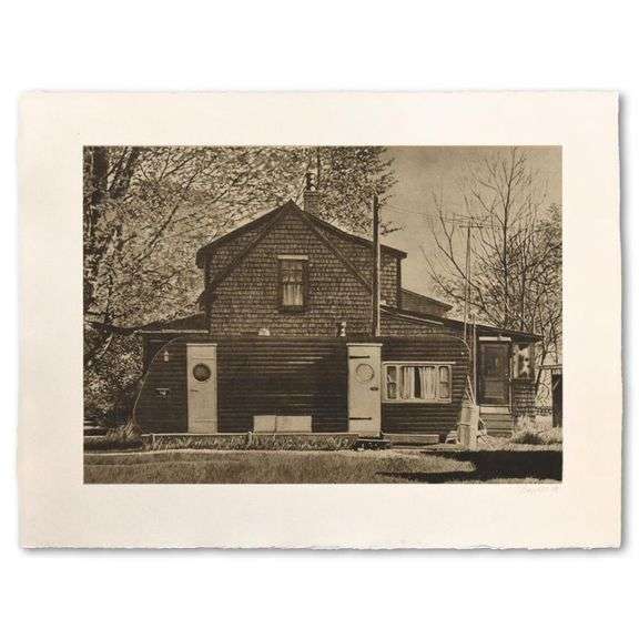 House with Trailer by Baeder, John