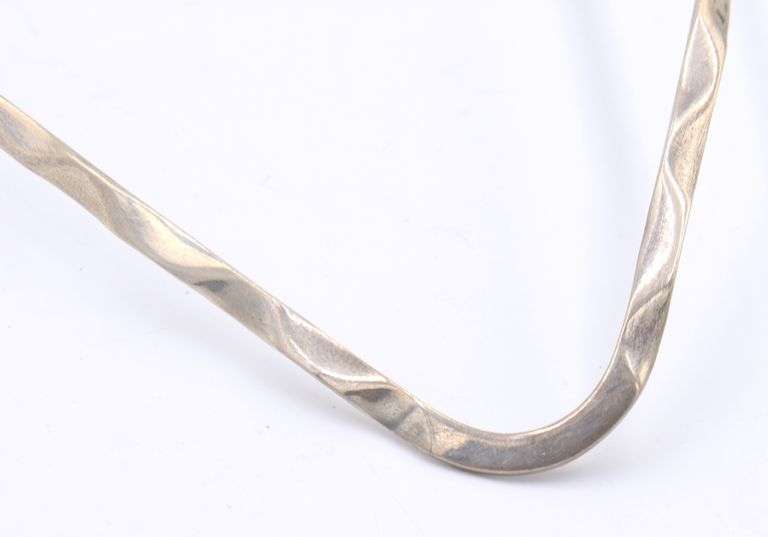 Vintage 925 Sterling Silver Collar Necklace
