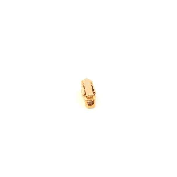 14K Yellow Gold 3D Trolley Car San Francisco Travel Charm/Pendant