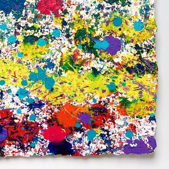 Abstract 30 by Wyland Original