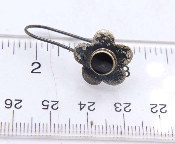 Group Lot of Vintage 925 Sterling Silver Earrings