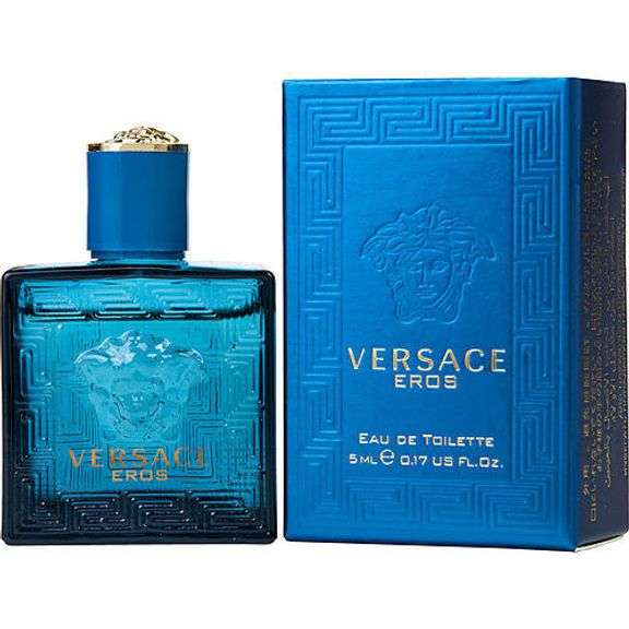 Versace Eros by Gianni Versace EDT 0.17 oz Mini