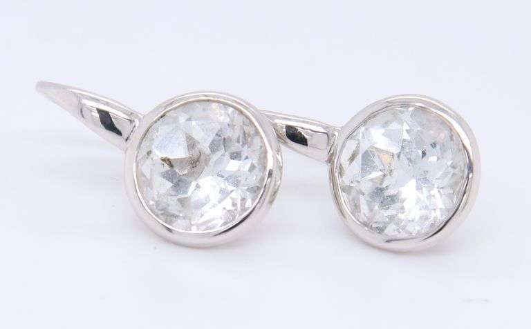 Group Lot of 925 Sterling Silver Cubic Zirconia Jewelry