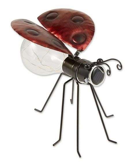 Charming Ladybug Solar Light Illuminate and Adorn