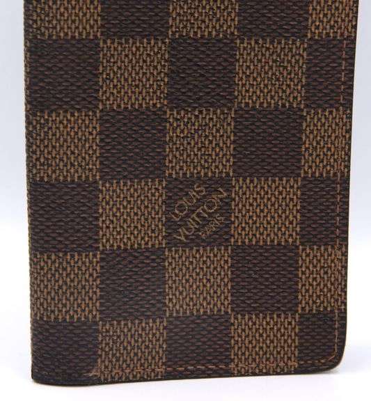 Louis Vuitton Damier Ebene Etui A Lunette Simple Eyeglasses Case