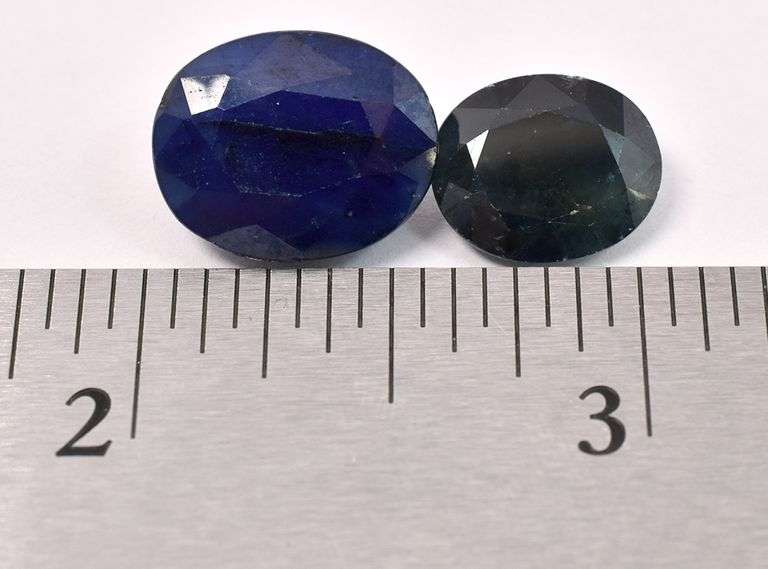 Brilliant 16.35CTW Blue Sapphire Gemstones
