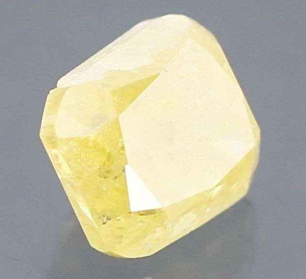 Unique .47ct unheated honey gold Diamond