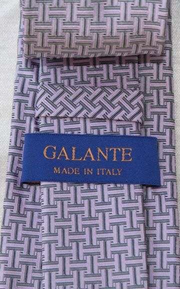 Fine Quality Italian Hand Made Silk Tie By Galante