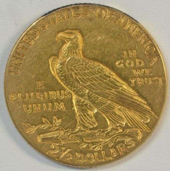 Beautiful better date 1912 US $2.50 Indian Gold Piece