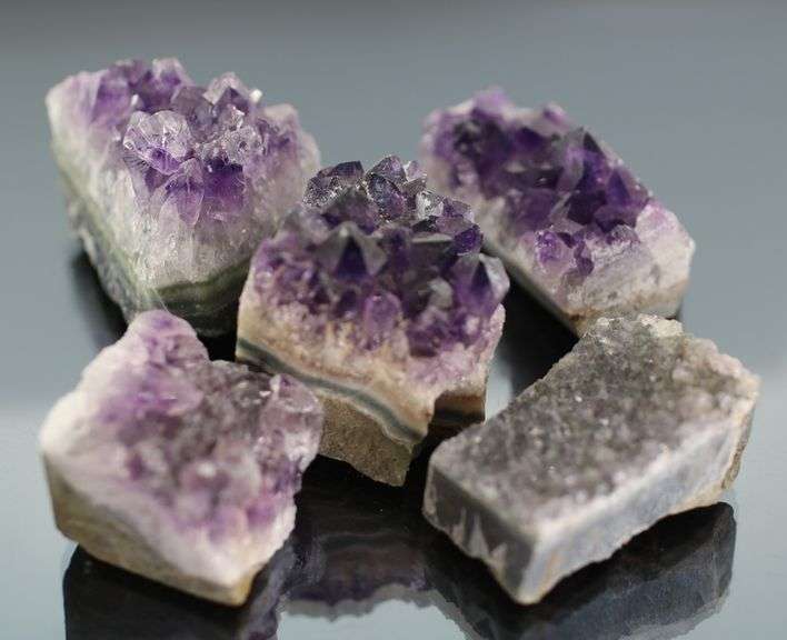Collectors 737.50ct Amethyst in Matrix set