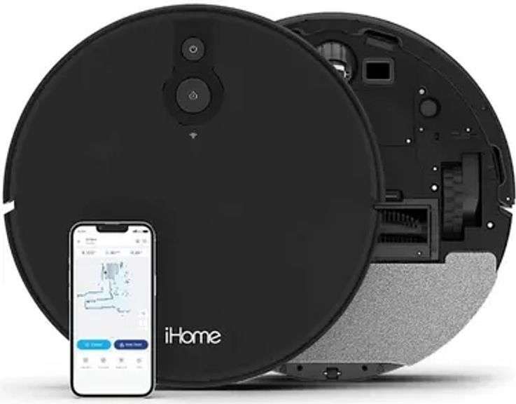 iHome AutoVac Eclipse Robot Vacuum iHRV10