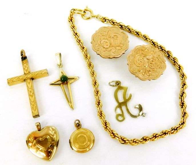 Collection of Vintage Gold-Filled Jewelry
