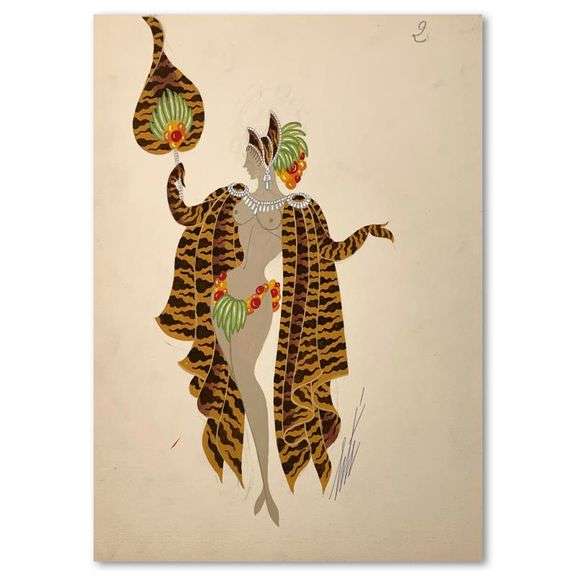 Brochantes by Erte (1892-1990)