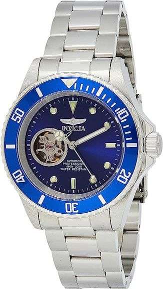Invicta Blue Dial Automatic, New In Box.