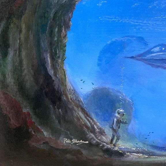 20,000 Leagues by Peter Ellenshaw (1913-2007)