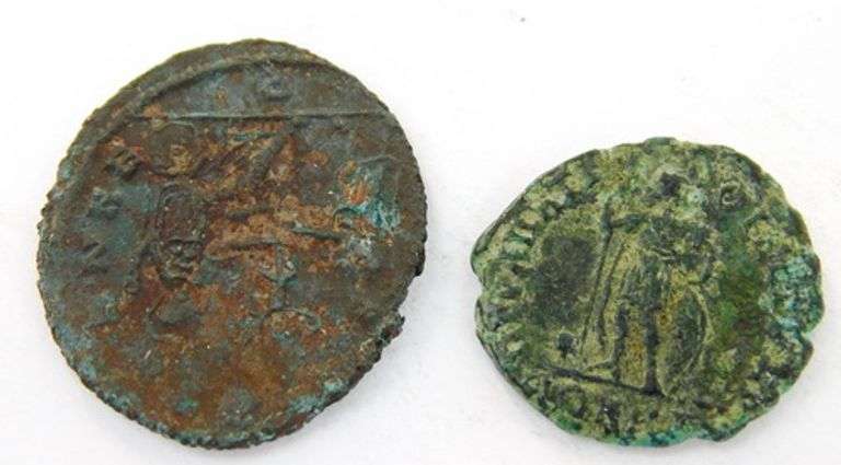 2 Roman Empire Coins