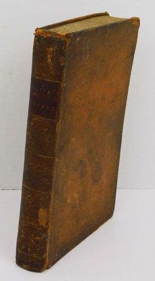 1790 A General View of Sweden Leather Book