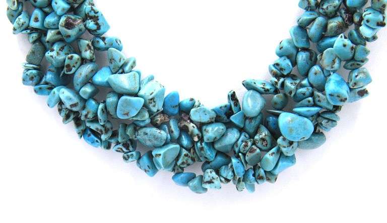 Cluster Turquoise Necklace