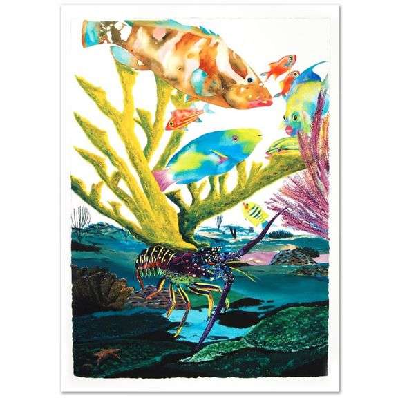 Coral Reef Life Diptych by Wyland