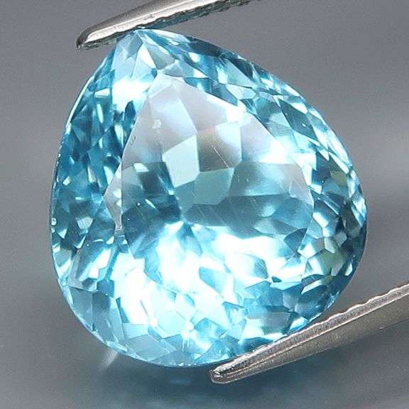 High fire! 10.12ct sky blue Topaz