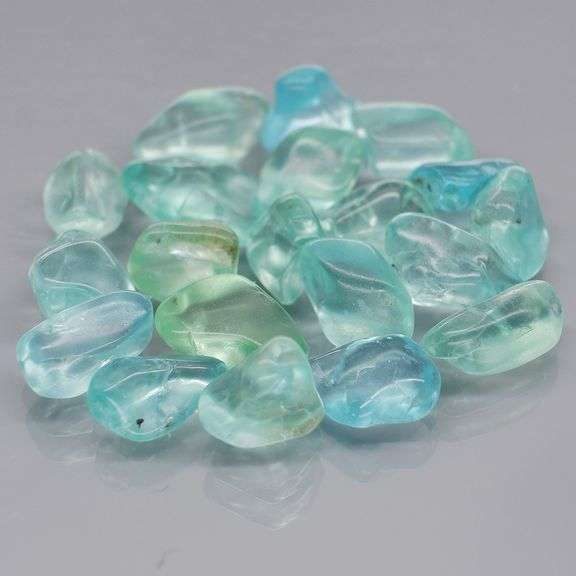 Collectors 19.04ct Paraiba blue Apatite parcel