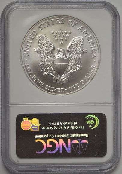 2006 American Silver Eagle NGC Gem Uncirculated