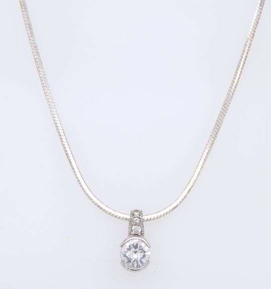 925 Sterling Silver Necklace and Ring