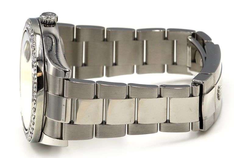 Rolex Datejust II 116334 , 41mm,Rhodium Diamond Dial, Stainless Steel