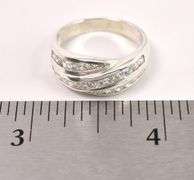 CZ Ring In Sterling Silver