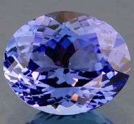Exquisite 3.79ct strong blue violet eye clean Tanzanite