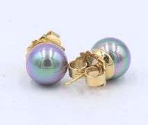 2 Set of Majorica Pearl Necklace and Stud Earrings