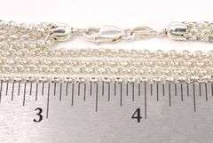 Multi-Strand Necklace In Sterling Silver