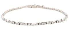 New 3.30ctw Round Diamond Tennis Bracelet in 14K