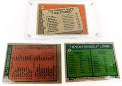 3 Topps Leaders Baseball Cards