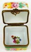 Limoges France Handpainted Trinket Box