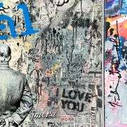 Street Connoisseur by Mr Brainwash Original
