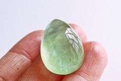 Huge 45.20ct untreated Prehnite cabochon