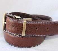 Classy Fine Quality Leather Belt, Made In Italy