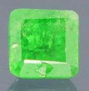 Glittering .48ct top kelly green Tsavorite Garnet