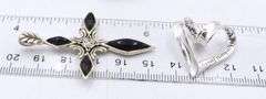 Vintage 925 Sterling Silver Group Lot of Misc Jewelry