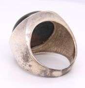 Vintage 925 Sterling Silver Tiger Eye Ring
