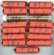 15 Different Rolls of Lincoln Wheat Cent Dates