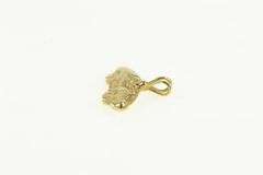 14K Yellow Gold Race Sports Car Vintage Convertible Charm/Pendant