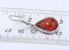 Chunky Baltic amber Necklace and Earrings Set