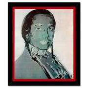 American Indian Series (Red & Blue) by Andy Warhol