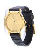 Movado Museum Gold Dial Quartz 24mm Watch