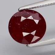 Awesome 1.84ct blood red unheated Ruby